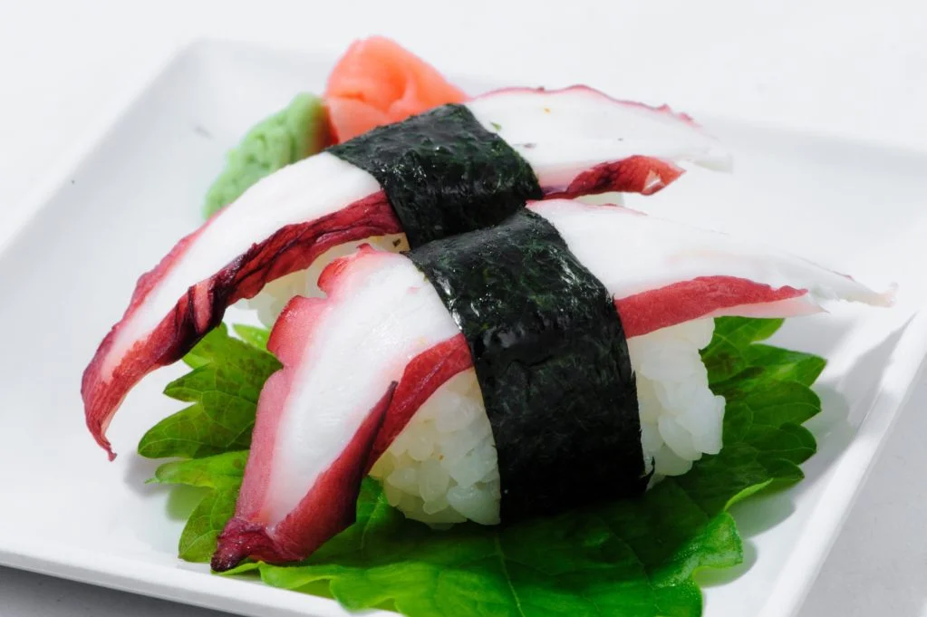 Octopus Nigiri — Trapper's Sushi Co.